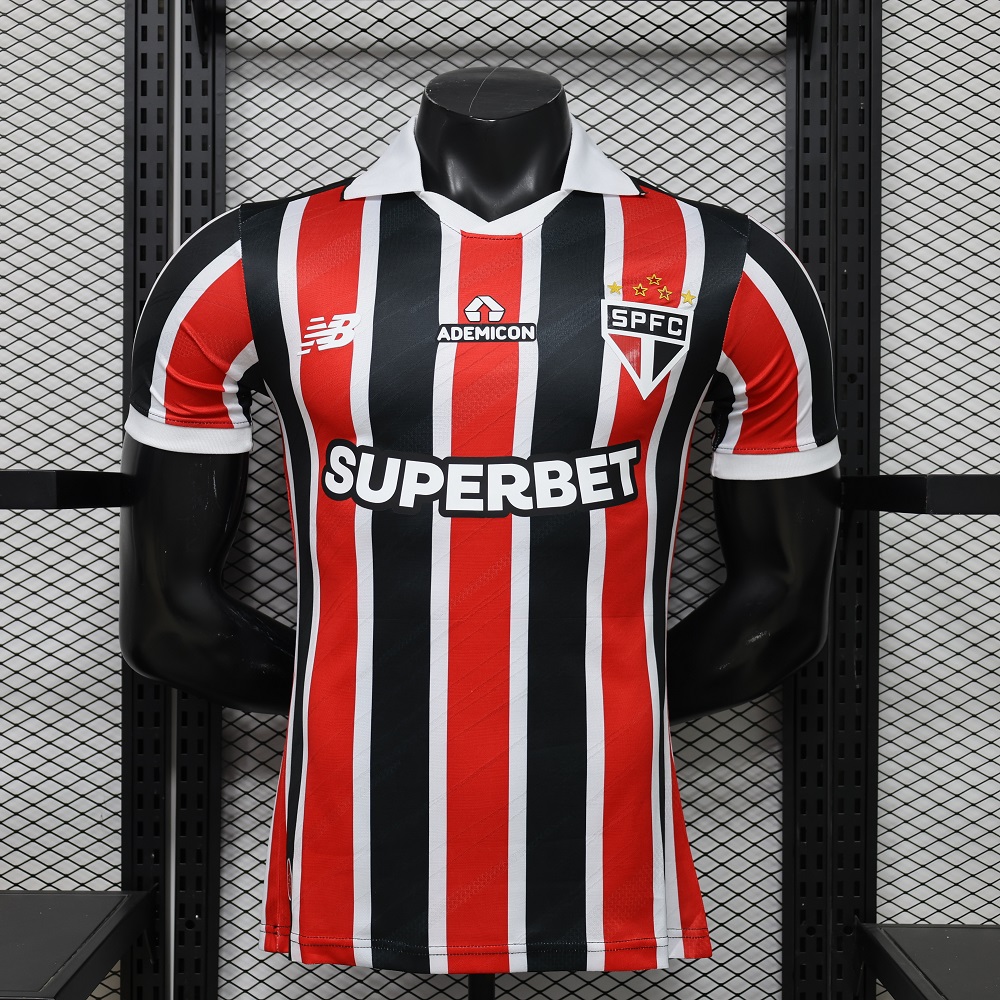 AAA Quality Sao Paulo 26/27 Away Black/Red Jersey(Player)